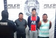 Policía detiene a tres individuos con arma de fuego en Playa del Carmen