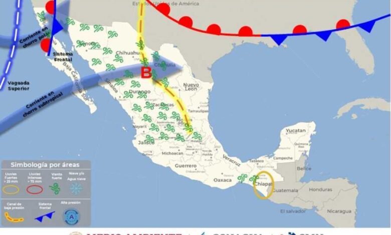 Pronóstico del tiempo para Quintana Roo