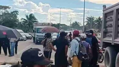 Interviene Sedena para liberar bloqueo en la carretera Chetumal-Huaypix,