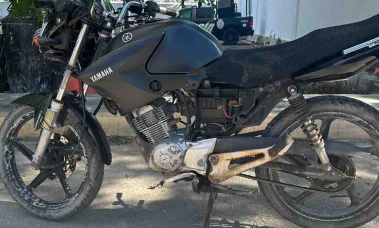 Recuperan en Playa del Carmen 3 motocicletas con reporte de robo