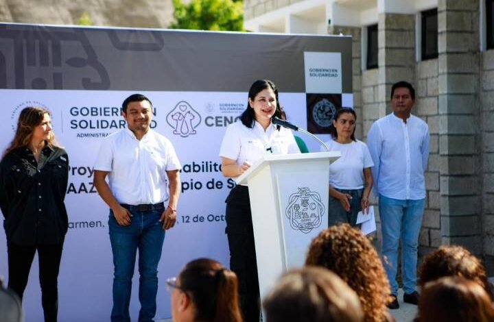 Estefanía Mercado impulsa proyecto para renovar el Centro de Bienestar Animal en Solidaridad